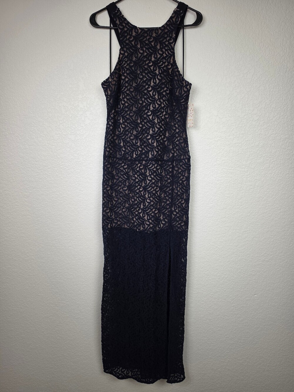 NWT $350 Free People Size 4 Sheer Lined Slit Dress